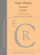 Albeniz, Isaac - Orientale, Sevilla - for Violoncello Qartet