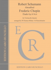 Schumann, Robert - Abendlied / Chopin, Frederic - Etude Op.10 Nr.6 - for Violoncello Quartet